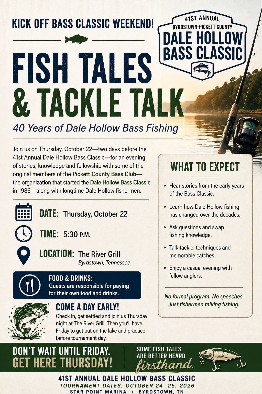 Fish Tales & Tackle Talk